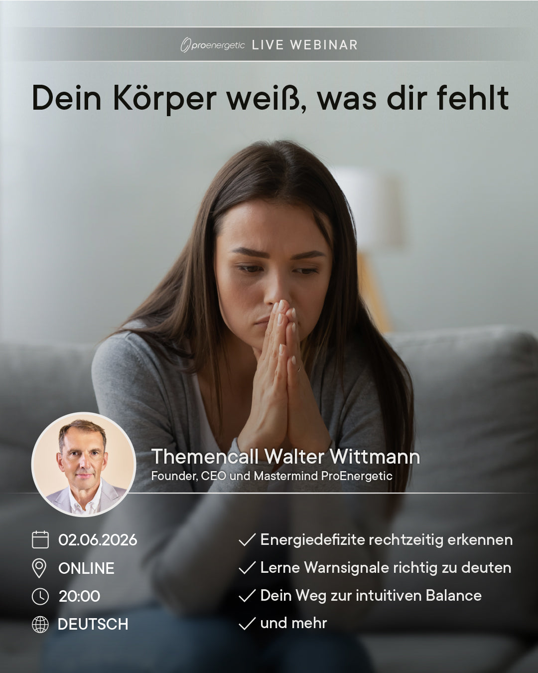 Dein Körper weiß, was dir fehlt