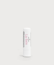Weißer Lip Balm Stift von ProEnergetic mit rosa Beschriftung auf hellem Hintergrund.
