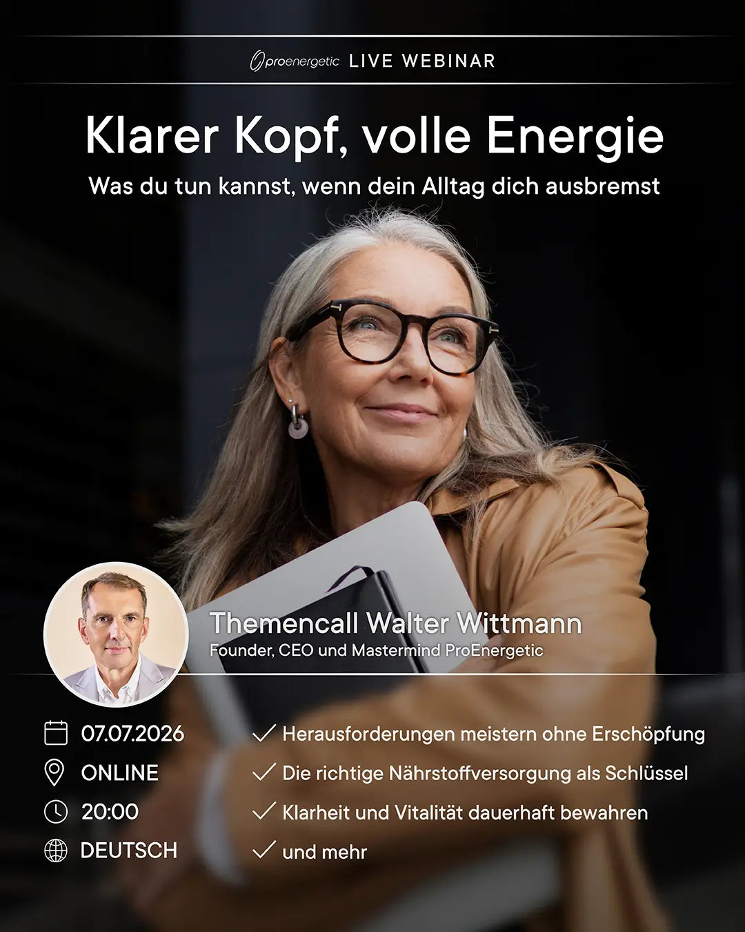 Klarer Kopf. Volle Energie