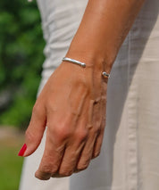Vitality Bangle silver
